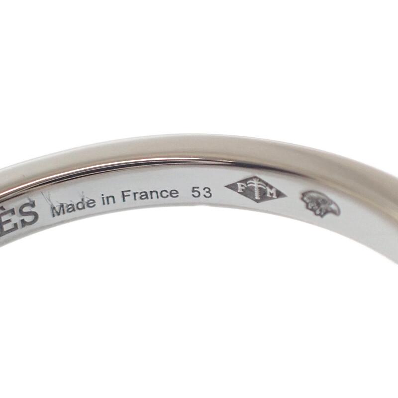 HERMES H122605B #13(JP Size) ring K18WG K18 white gold Women