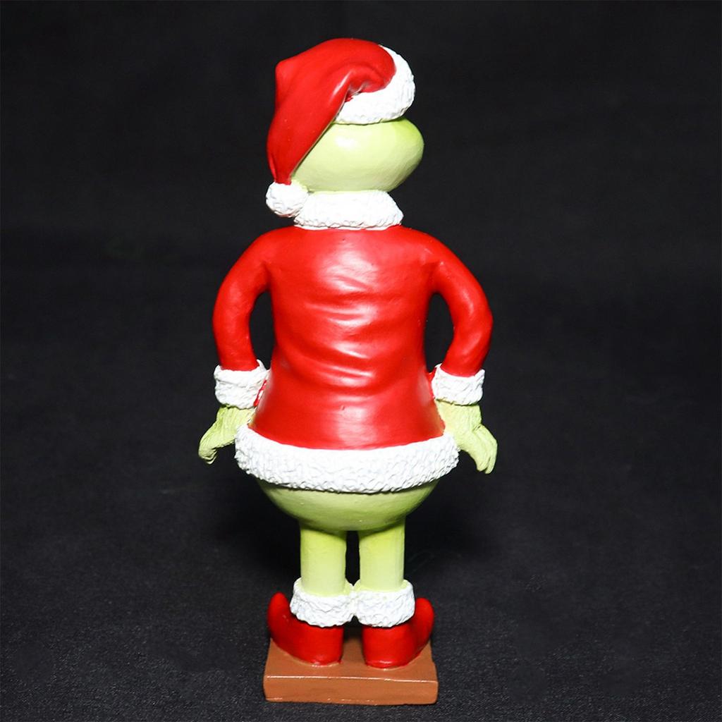 Vánoční ozdoby z pryskyřice, sváteční kreslené ozdobné dekorace, dárkové modely