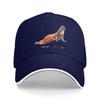 Punch Baby Monkey Baseball Cap  Y2k Retro Trucker Hat Spring Men Adult Hunting Camping Snapback Cap