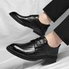Dress Leather Shoes Leather Shoes Men's Height-increasing Shoes Men's Low-top Work Wedding Shoes 2025