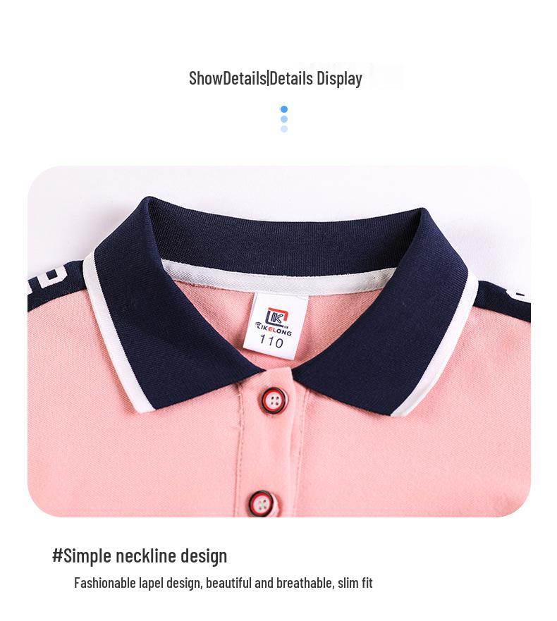 Kids' Summer Sports Day Set: Short-Sleeve Shirt & Shorts for Primary/Kindergarten Uniforms