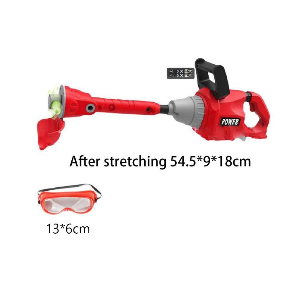 Large Size Electronic Toy Lawnmower Kids Play Tools Lawn Trimmer Toy Garden Play
