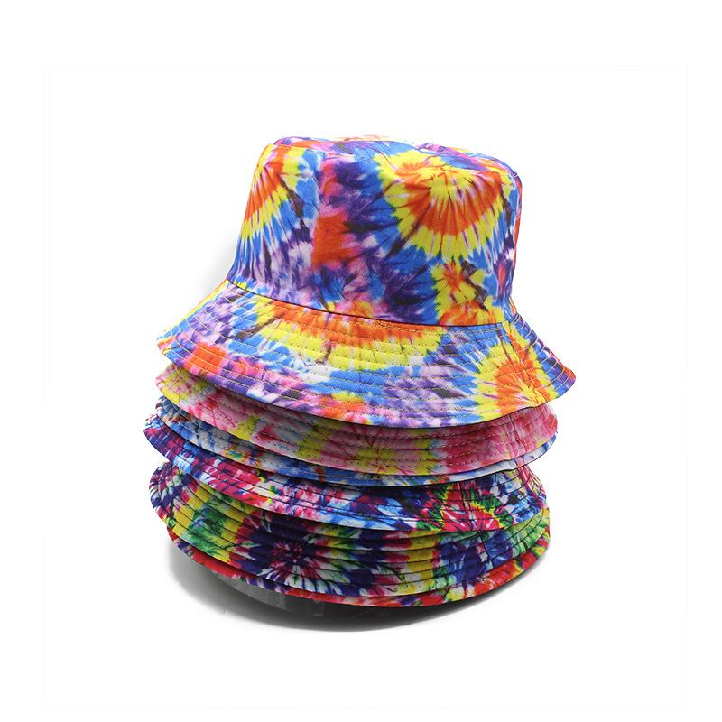 Men'S Casual Bucket Hat Versatile Flat Top Wide Eaves Women'S Sunshade Bucket Hat