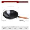 Wutuo Nitriertes Eisen Rundboden-Wok
