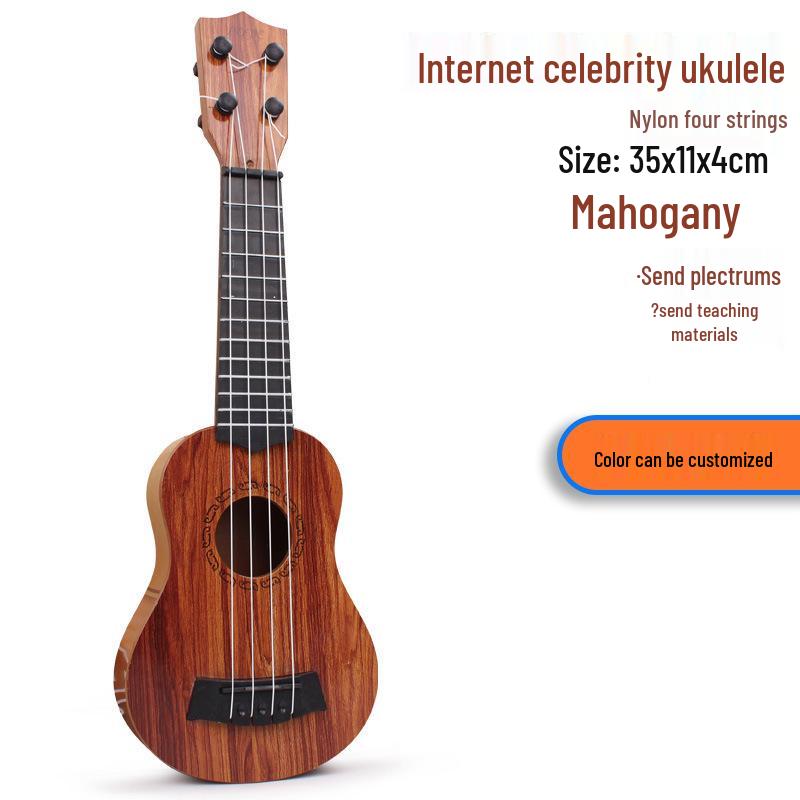 Small Kids' Mini Musical Toy Guitar Ukulele