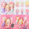 Soft And Cuddly Mermaid Princess Plush Toy With Long Hair For Girls