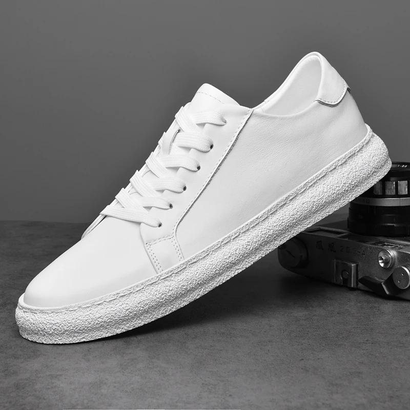 

Модные мужские туфли на шнуровке, оксфорды, формальные черные кожаные туфли для мужчин, натуральная кожа, свадебная, офисная, деловая, повседневная обувь для мужчин 44 белый