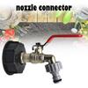 Tank Tap 1000l S60x6 Ibc Tap Connector With 1/2" Hose Connector, Drain Tank Adapter, For En Tap, For Tank Adapter (1 Piece) A (ruipei)