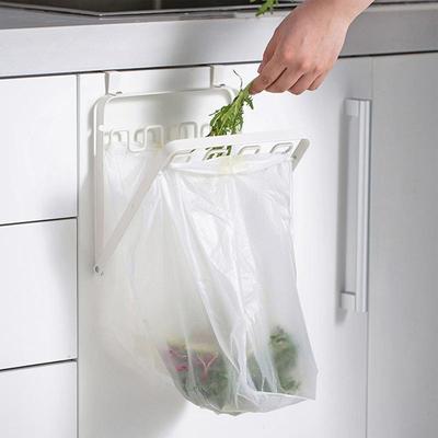 Support de Sac Poubelle Support Suspendu Pour Sacs Poubelles Support Métallique Pour Sacs Poubelles Pour Portes de Cuisine Poubelle Pliante Portable Sac