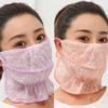 UV Protection For Women Sunscreen Hiking Outdoor Face Scarves Neck Scarf Ice Silk Mask Face Cover