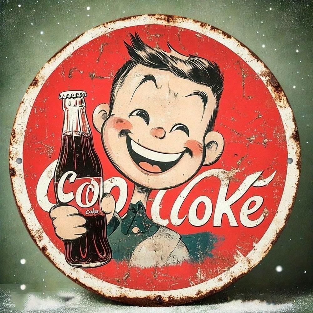 Vault Boy Nuka Cola Metal Tin Sign Retro Wall Art Decor Gaming Man Cave Bar