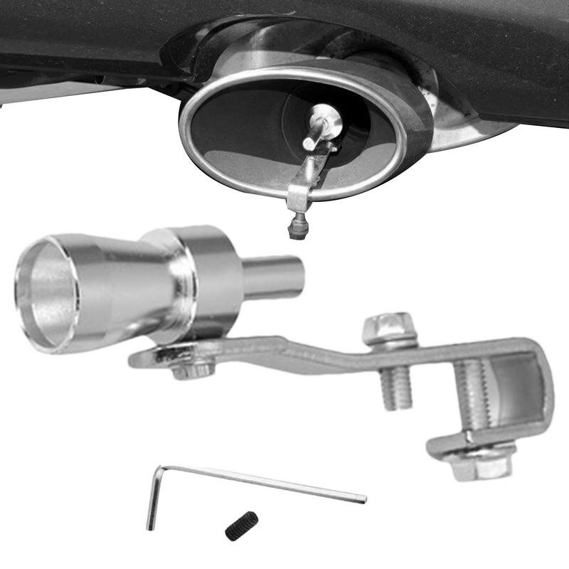 Multiple Sizes Car Turbo Sound Whistle Muffler Exhaust Pipe Whistle Fake Simulator Whistler for Vehicle Car Styling Motorcycle