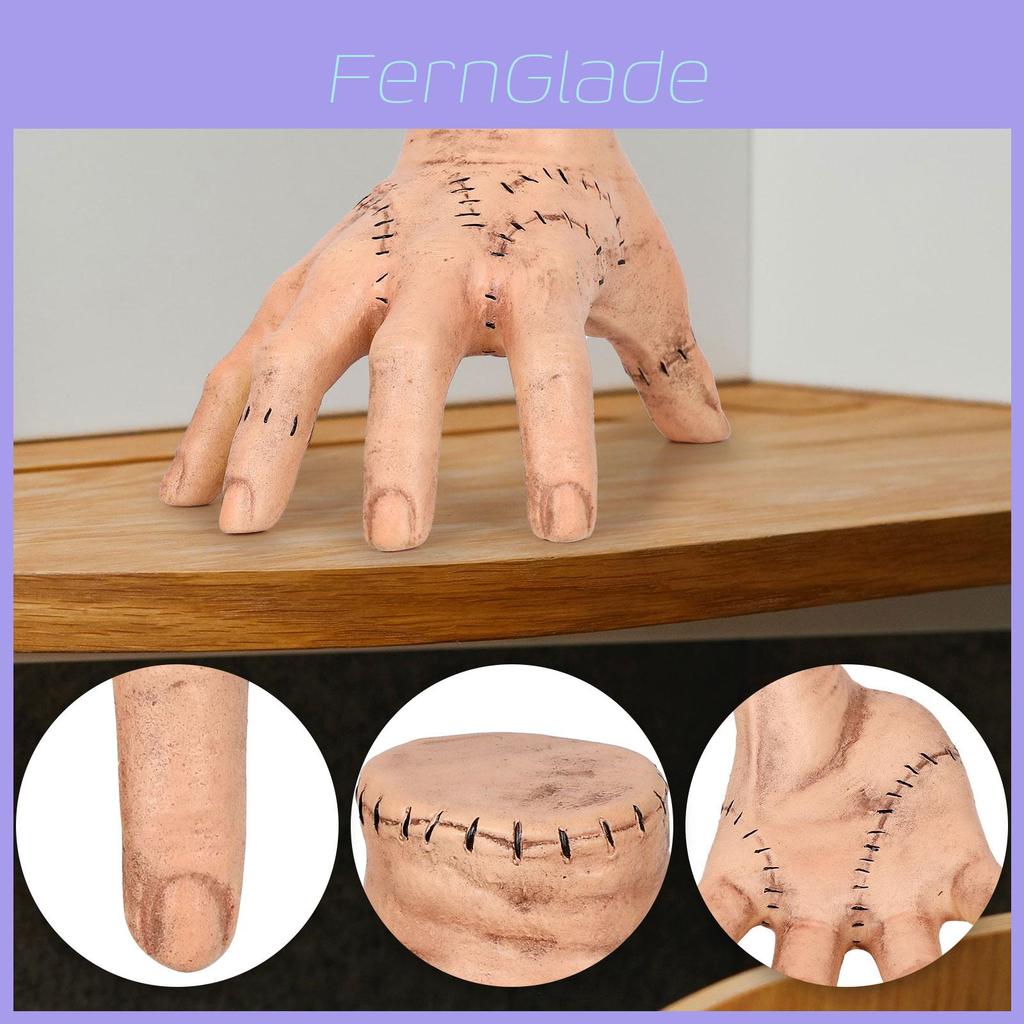 Addams Family Wednesday Hand Figure Latex Decorations Cosplay Fans