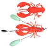 Artificial Simulation Large Lobster Crawfish Lure Bait Deep Sea Trolling Fishing Tacklered