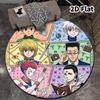 Hunter X Hunter Round Area Rug Carpet Rug For Living Room Bedroom Sofa Playroom Decor Nonslip Floor Mat