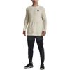 Under Armour Quick-Dry Solid Color Logo Print Elastic Cuff Casual Pants Men Bottoms Black 1370466-001