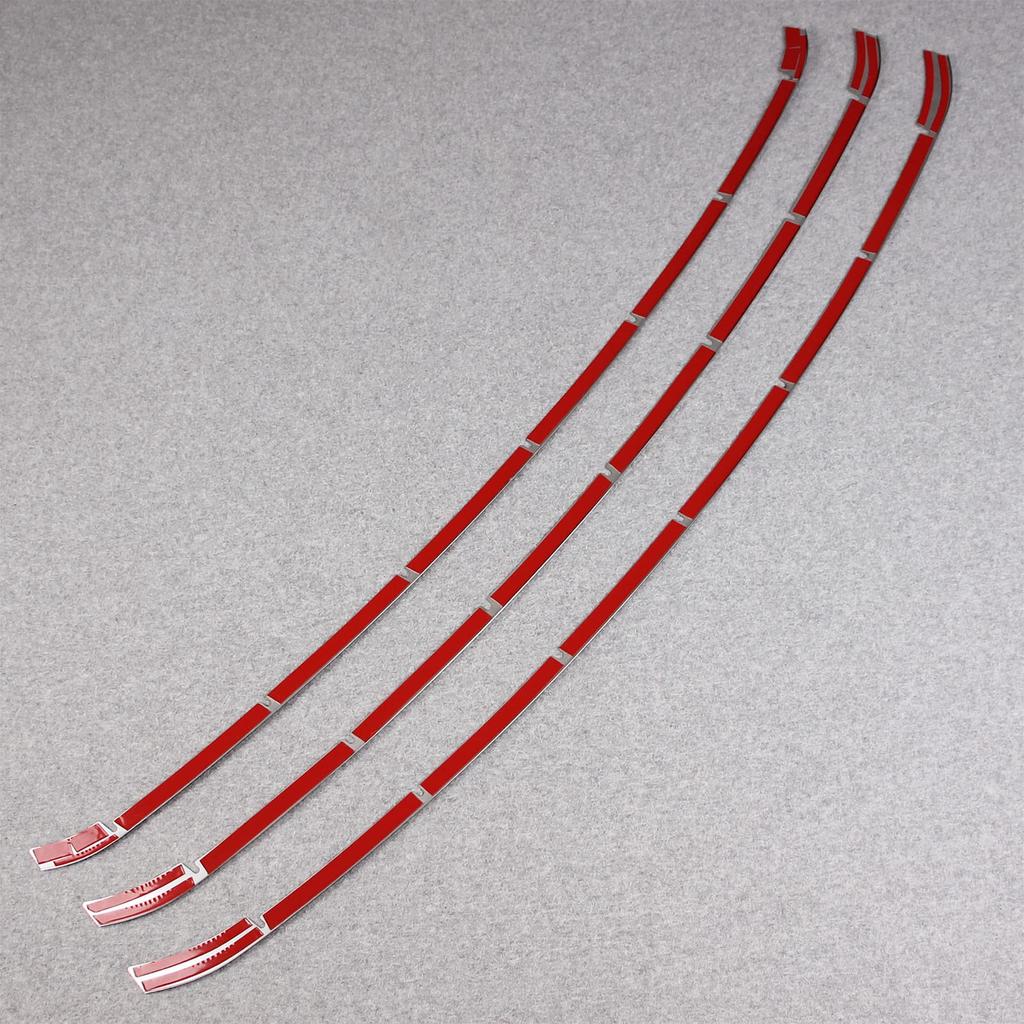 RUIQ Toyota New Prius 60 Series Exclusive Exterior Stainless Steel Lower Grille Fin Front Bumper Underlip Garnish Exclusively Designed for Toyota