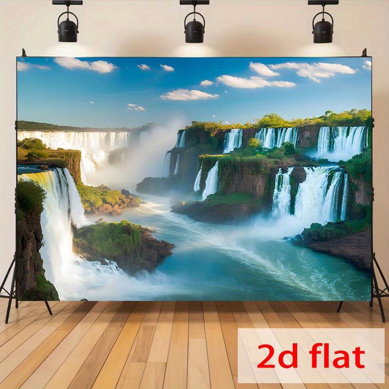 1Pcs Argentina Iguazu Falls Waterfall Decoration Background Backdrop For Photo Studio Photo Booth Party