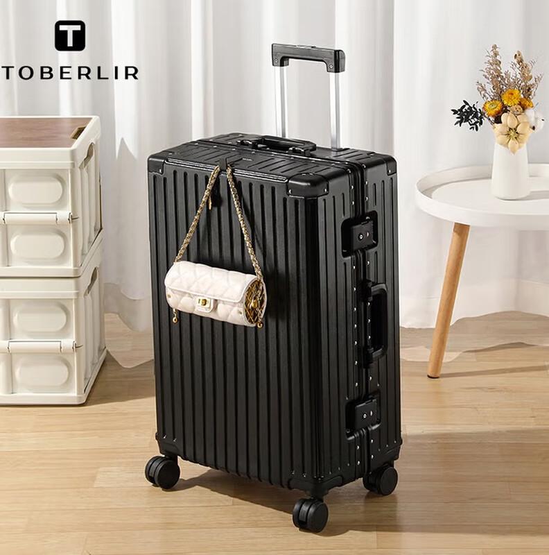 TOBERLIR 20-inch Hard-shell Carry-on Luggage