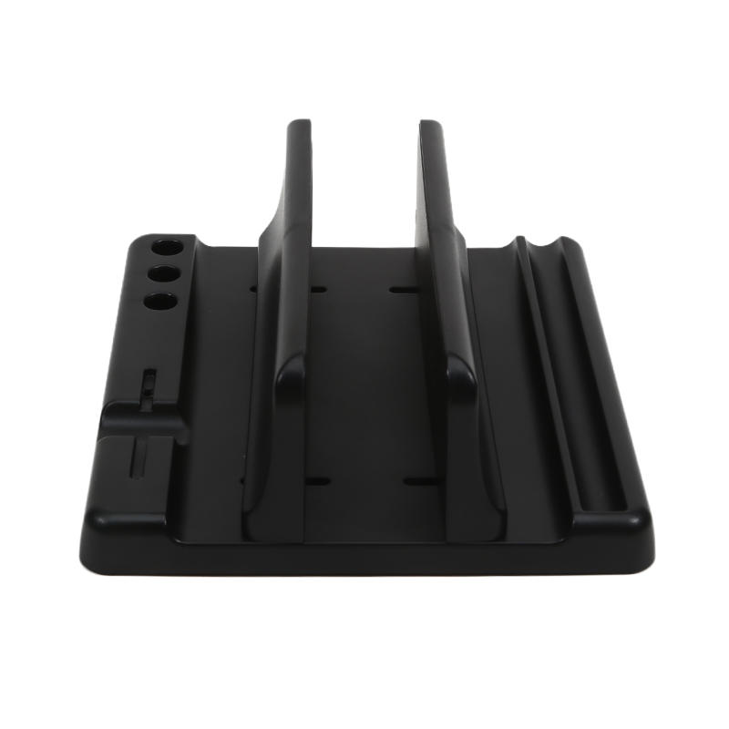 Vertical Laptop Stand, Laptop Holder With Adjustable Dock, ABS Single/Dual Slots Computer Holder Compatible With Tablet, Book