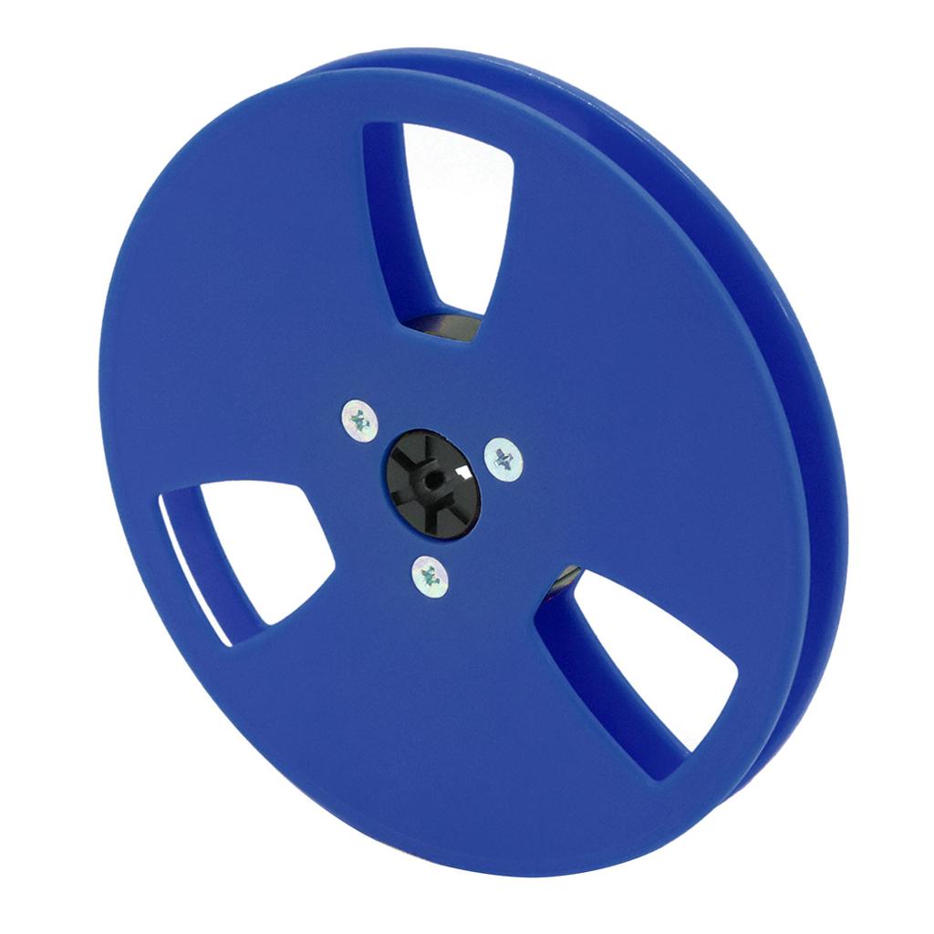 Strong ABS Plastic Replacement Empty Tape Reel 5 Inch with 12 Holes Long Service Compatible for Open Reel Recorders