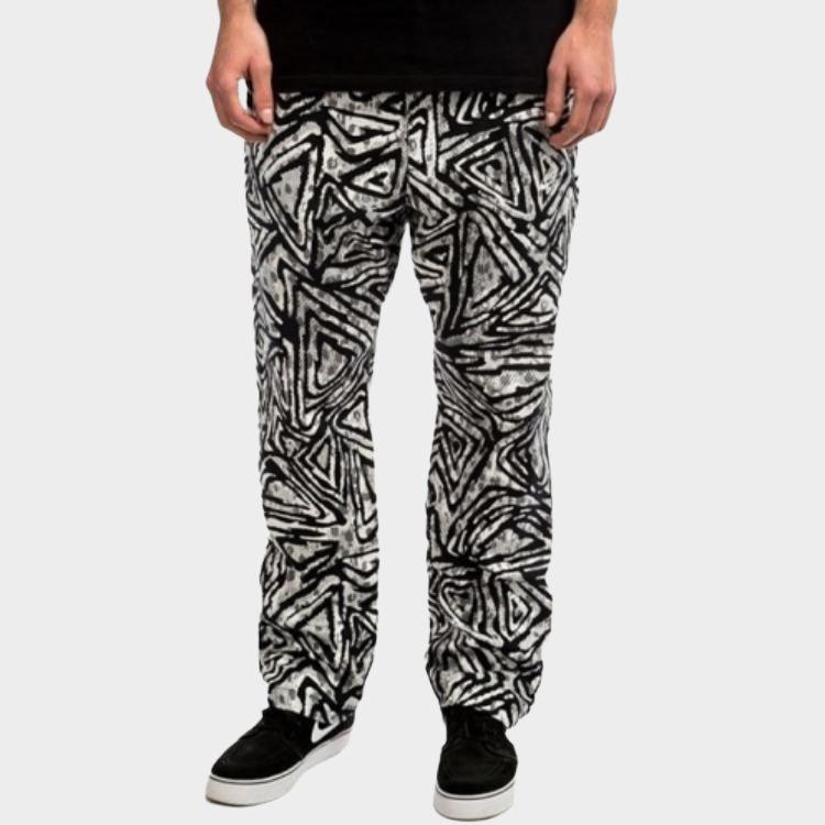 Nike SB Printed Skate Pants Men Pants Black White CI5839-010