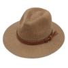 2022 New Woven Straw Hat French Top Hat Yellow Velvet With Accessories Jazz Hat Breathable Foldable Non-Deforming Hat