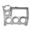 Car Accessories Frame Panel Silver Car Radio Frame Panel For MATRIX 2009 14 For Toyota For Toyota For MATRIX 09 14