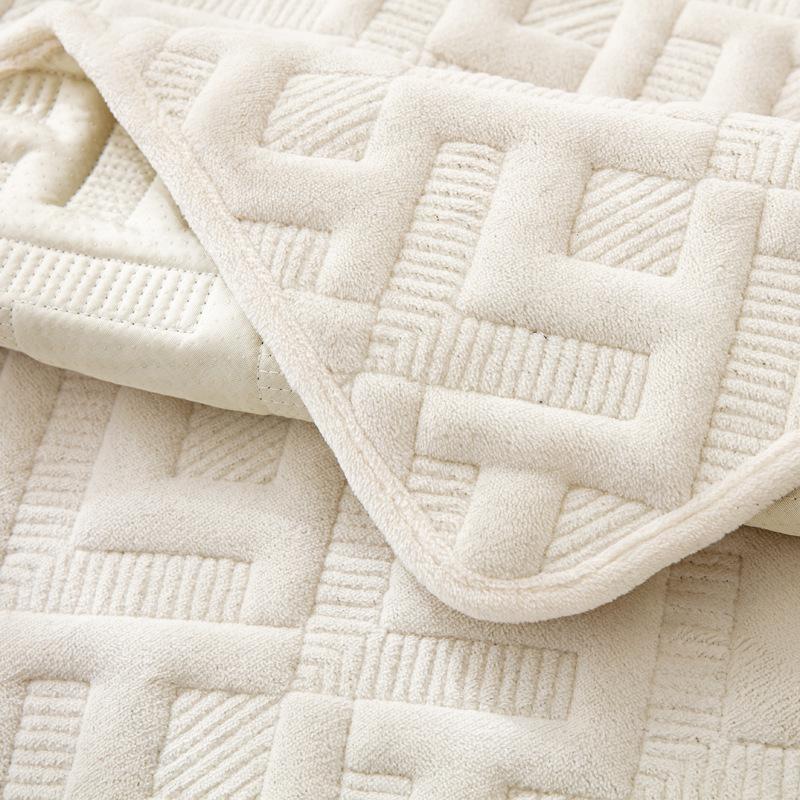 Nordisches, schlichtes Sofakissen in Volltonfarbe, für alle Jahreszeiten, Plüschstoff, rutschfestes Kissen, Winter, allgemein, moderner Sofabezug, Schonbezug