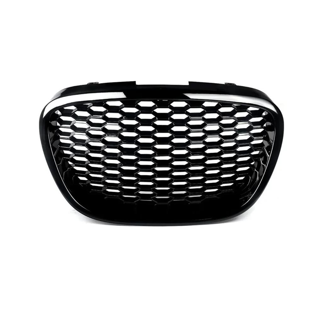 Front Hood Grill For SEAT LEON MK2 1P1 2006-2009 Black Front Honeycomb Grill Mesh Badgeless Sport Racing Grills