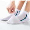 10Pieces=5Pair/lot Summer Cotton Man Short Socks Fashion Breathable Boat Socks Comfortable Casual Socks Male White
