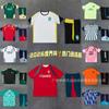 Camiseta de Treino de Futebol Masculina Feminina Camisa de Futebol Manga Curta Top Esportivo Espanha Brasil México Argentina Holanda Portugal