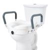 VEVOR Raised Toilet Seat 5" (12.7 Cm) Height Raised 350 Lbs/158.8 Kg for Round and Elongated Toilet