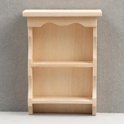 1:12 Puppenhaus Miniatur Hängeschrank Wandschrank Aufbewahrungsregal Regal Möbel Wohnzimmer Modell Dekor Spielzeug