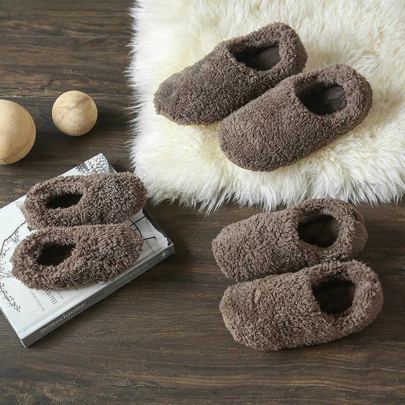 Couples' Cozy Winter Foot-Wrapped Slippers for Indoors