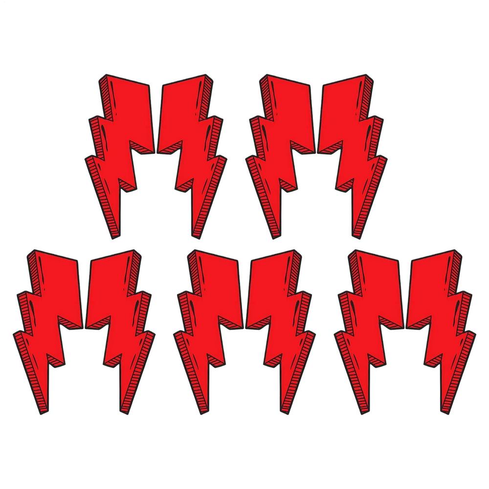 Наклейки для велосипеда 5 штук Водонепроницаемые Наклейки на раму велосипеда Крутые Наклейки Устойчивые к погодным условиям Мотоциклетные наклейки для скутера Мотокросс Гонки