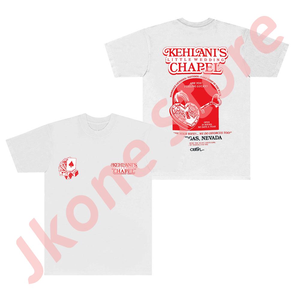 

Kehlani Chapel TShirts Crash New Logo Tee Summer Women Unisex Fashion Casual Short Sleeve Streetwear S