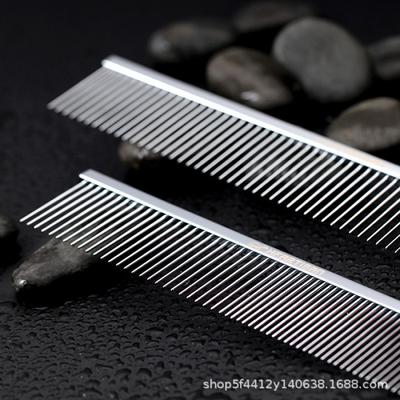 Professional Pet Grooming Detangling Comb Dogs Cats Teddy Poodle Long Short Hair Straight Tooth Brush