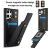 Wrist Strap Crossbody Case for Samsung Galaxy S25 Edge S24 Ultra S23 Plus S22 Fe A56 A36 A07 A06 A17 A26 Leather Wallet Cover