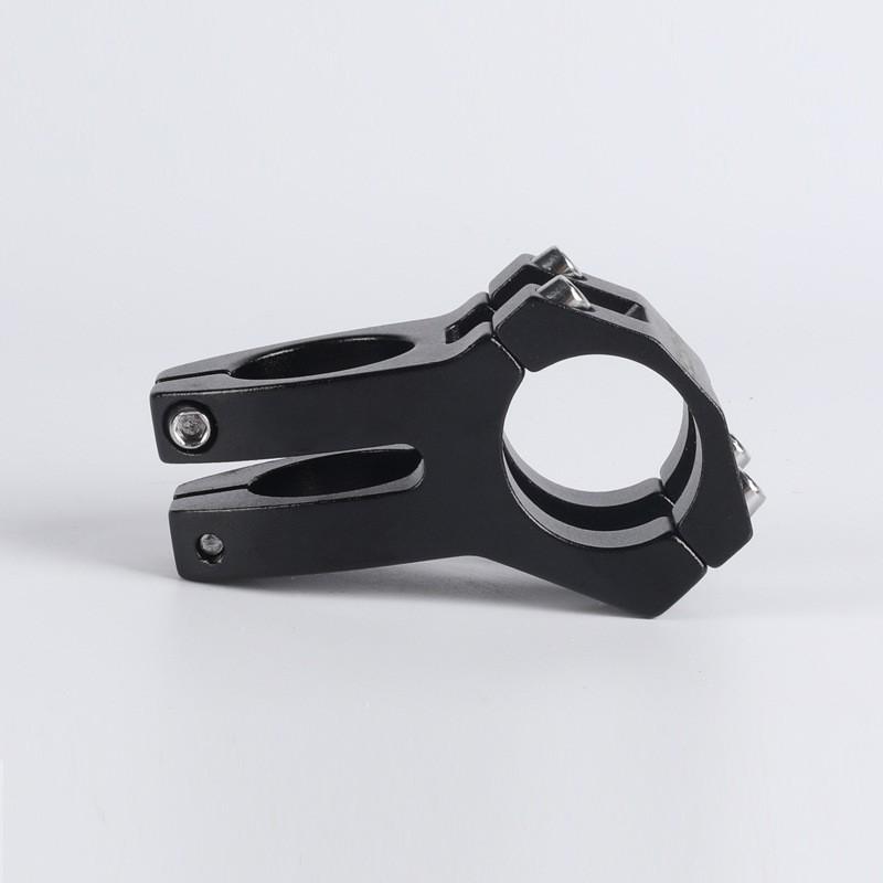 Aluminum Alloy Mountain Bike Stem 31.8mm Handlebar Clamp 45mm Length Lightweight Hollow Design