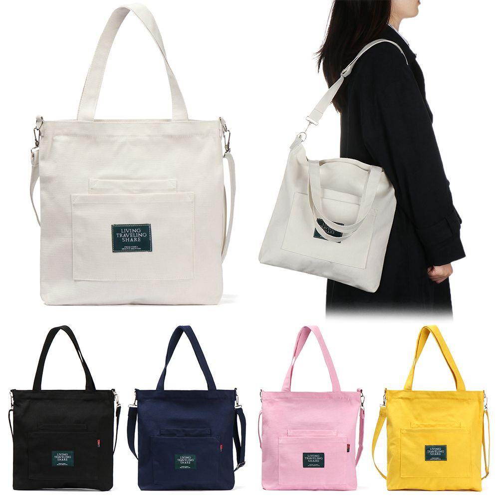 

Модная повседневная холщовая сумка через плечо, сумка через плечо, хозяйственная сумка, женская сумка-тоут