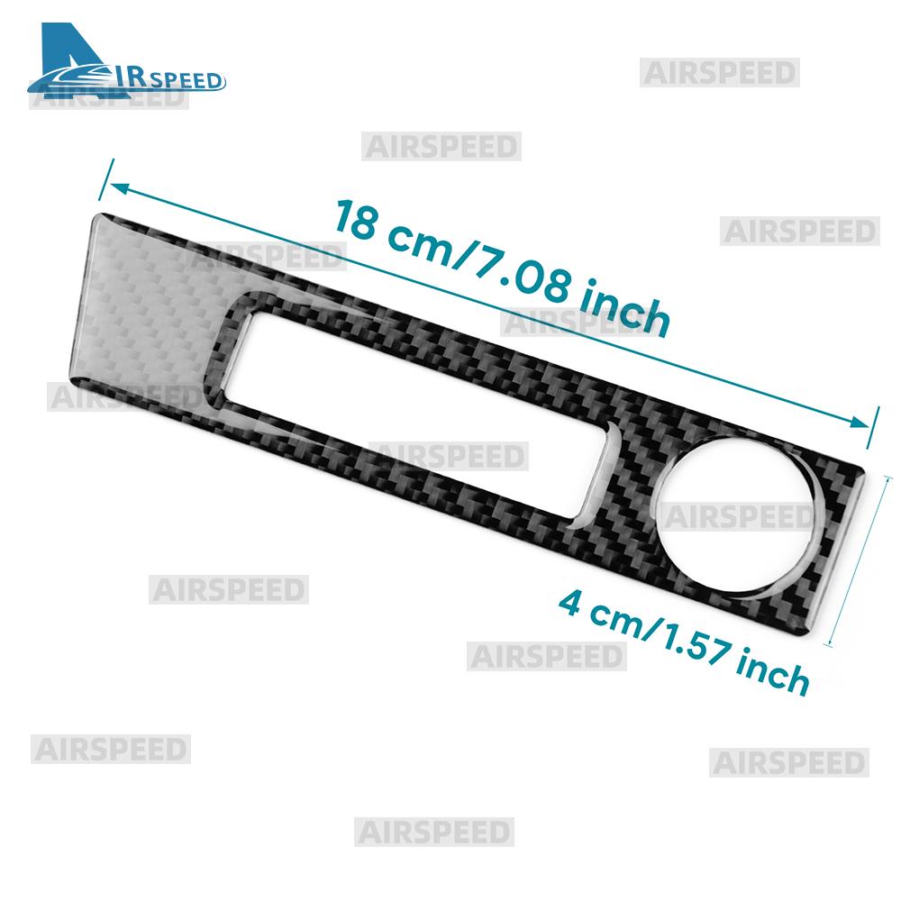 Real Soft Carbon Fiber Sticker For SEAT Ateca 5F 2016-2025 For Cupra Ateca 5F 2018-2025 LHD RHD Car USB Charging Port Frame Trim