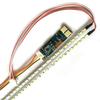 LED-Hintergrundbeleuchtungsstreifen-Kit 533 mm Länge Einstellbare Helligkeit Verbessertes Farbspektrum für 15-23 Zoll Für LCD-Monitore