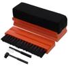 Comfortable Wood Handle Vinyls Cleaning Brush with Ergonomic Reducing Hand Fatigue During Prolonged Use