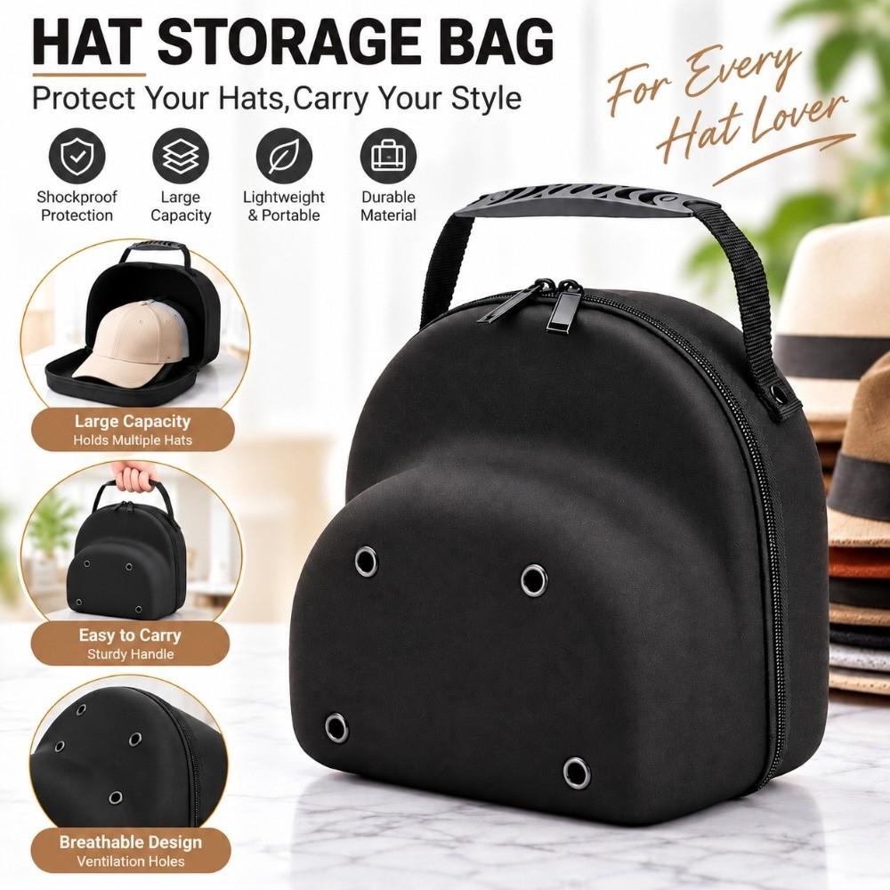 EVA Hat Case Lightweight Hat Storage Box New Hat Holder