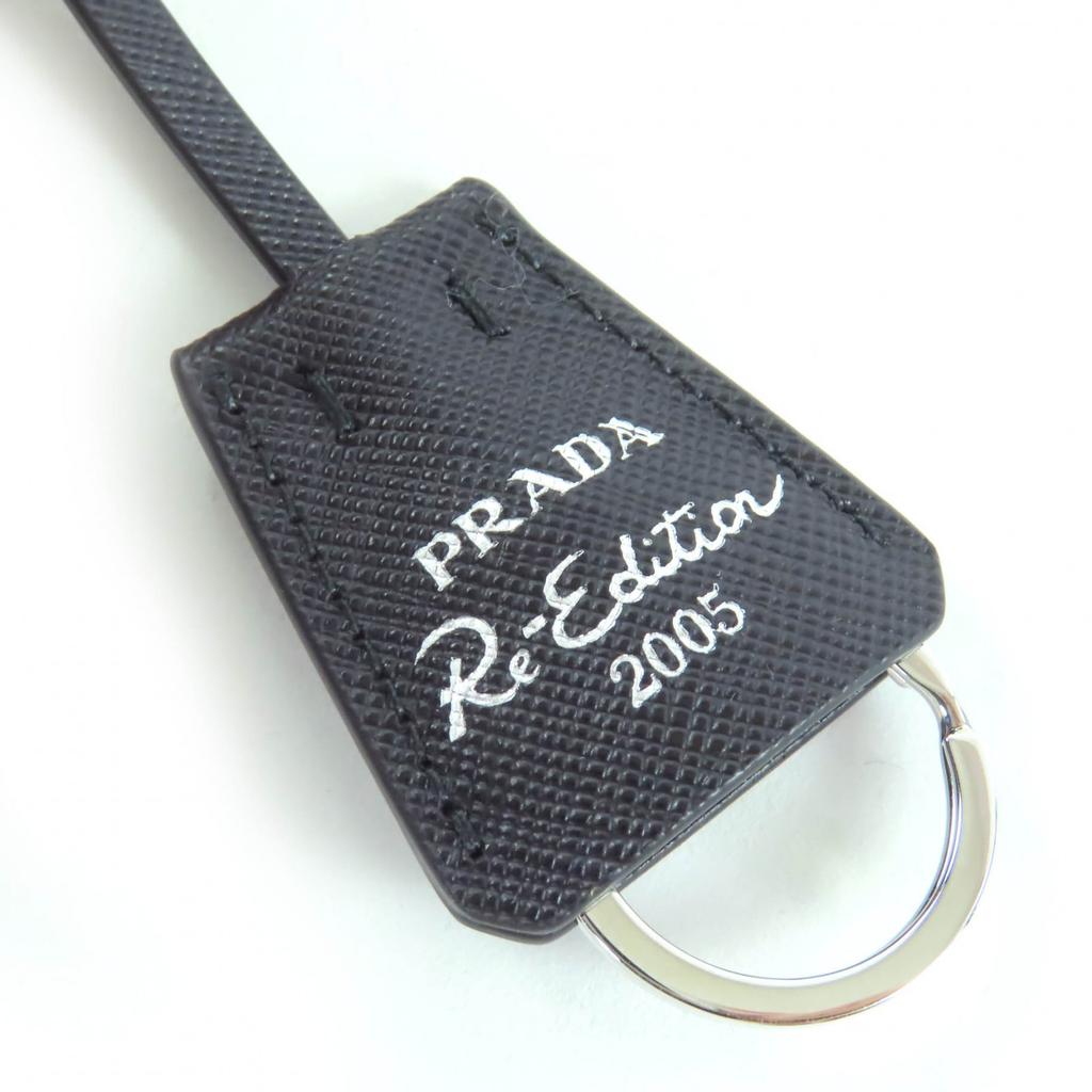 Pristine PRADA Shoulder Bag Re-Edition Triangle Logo 2-Way with Pouch 1BH204 Used