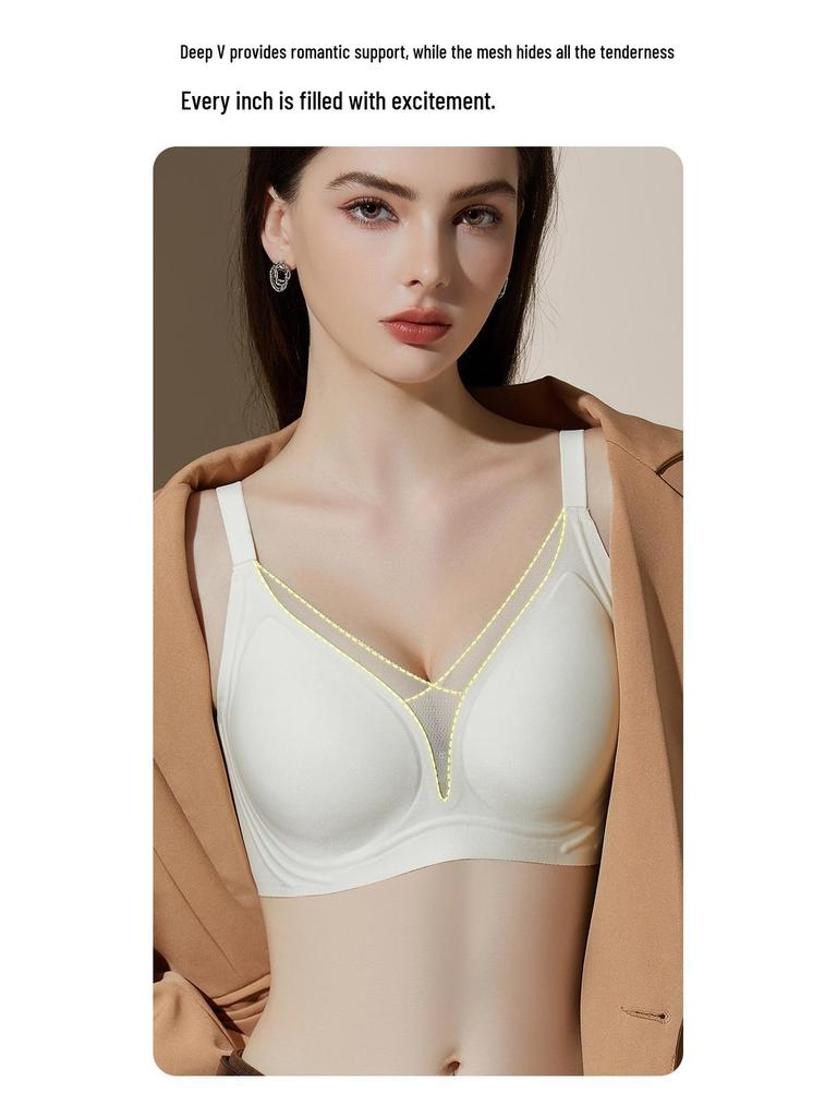 High-Quality Seamless Liquid Foundation Bra for Women's Bust Support