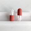 Mini Frosted Round Lip Gloss Tube - 4.5ml Rubber Finish Capsule