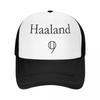 Erling Haaland Lustige Baseballkappen Netzmützen Waschbare Outdoor Unisex Damenkappen