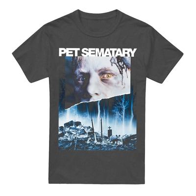 T-shirt 100% Coton Art Affiche Pet Sematary Homme Hauts S-2XL, Charbon
